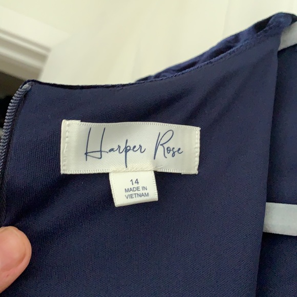 Harper Rose Ruched Velvet Sheath Dress NWT - Picture 9 of 11